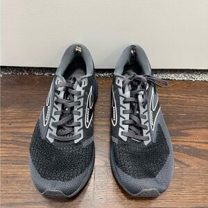 Brooks Black and Gray Men's Running Sneakers